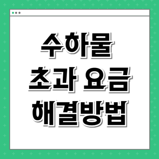 수하물 초과 요금
